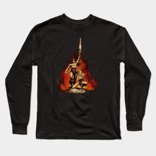 Mod.1 Conan The Barbarian Thulsa Doom Long Sleeve T-Shirt